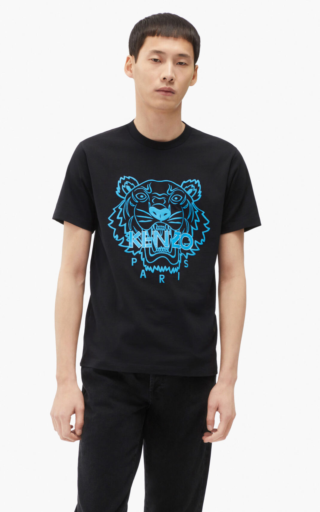 Kenzo Tiger T-shirts Herre - Sort DK-128448